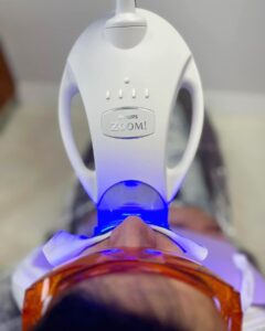 Male Getting Zoom Whitening Treatment