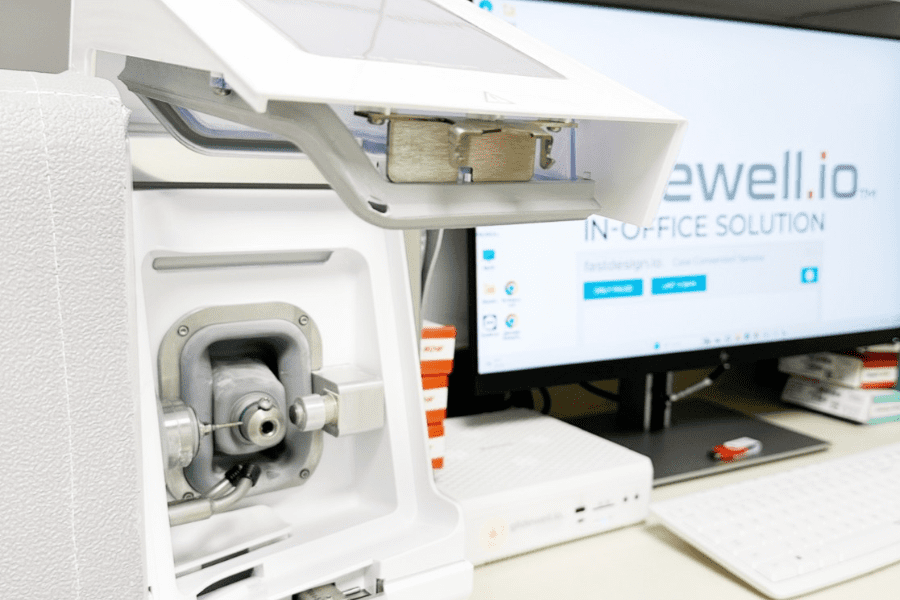 Scan, Design, Mill and Deliver Same-Day Crowns